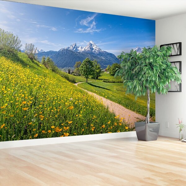 Fototapeta Vliesová Idylické alpy 104x70 cm
