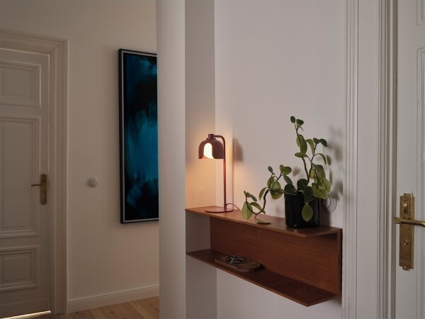 Osram - Stolná lampa DECOR COROLLE 1xG9/20W/230V červená
