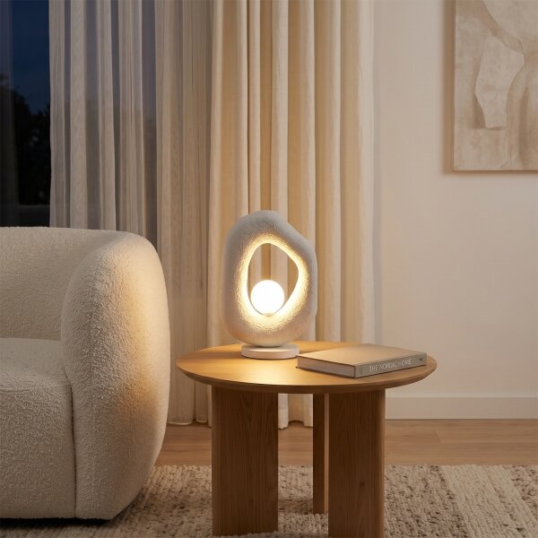 Brilagi - Stolová lampa WABI SABI 1xG9/8W/230V biela
