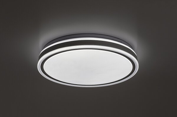 Rabalux 71413 - LED stmievateľné stropné svietidlo CORLET, 23 W/230 V, 3000-6500 K (nastaviteľná teplota farby), priemer 38,5 cm, biela, s diaľkovým ovládaním