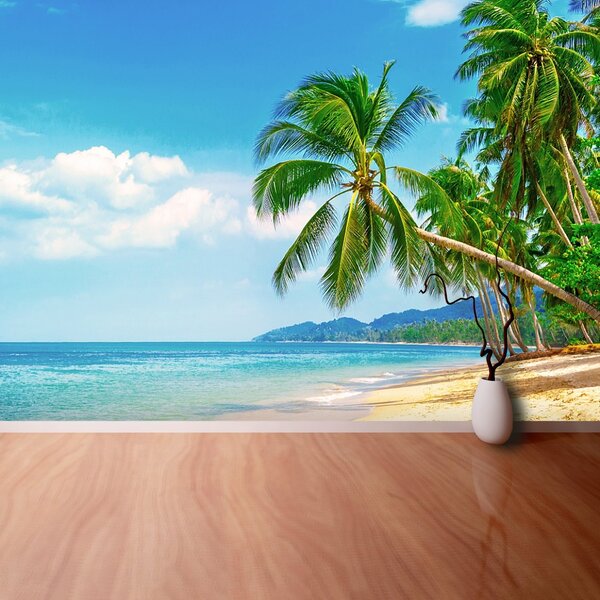 Fototapeta Vliesová Palm beach 104x70 cm