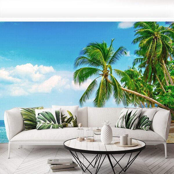 Fototapeta Vliesová Palm beach 104x70 cm