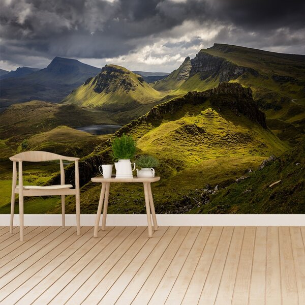 Fototapeta Vliesová Quiraing škótsko 104x70 cm