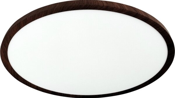 LED stropné svietidlo LED/32W/230V 3000/4000/6500K, priemer 40 cm, hnedé