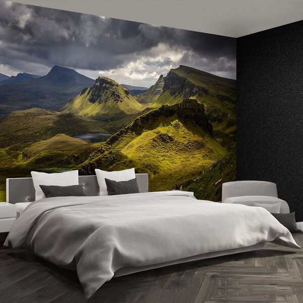 Fototapeta Vliesová Quiraing škótsko 104x70 cm