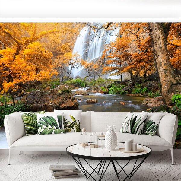 Fototapeta Vliesová Vodopád klong lán 104x70 cm