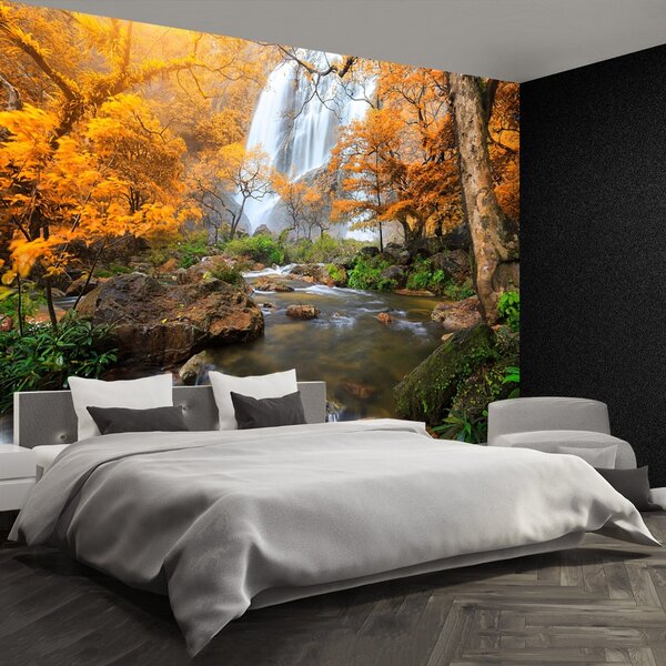 Fototapeta Vliesová Vodopád klong lán 104x70 cm
