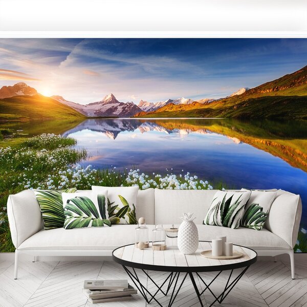 Fototapeta Vliesová Hora schreckhorn 104x70 cm