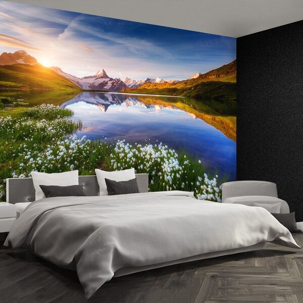 Fototapeta Vliesová Hora schreckhorn 104x70 cm