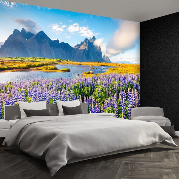 Fototapeta Vliesová Vlčí kvety 104x70 cm
