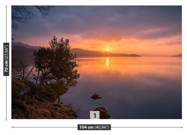 Fototapeta Vliesová Jazero windermere 104x70 cm