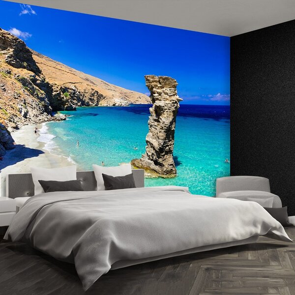 Fototapeta Vliesová Pláže grécka 104x70 cm