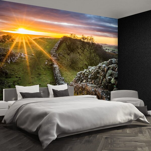 Fototapeta Vliesová Hadriánova stena 104x70 cm
