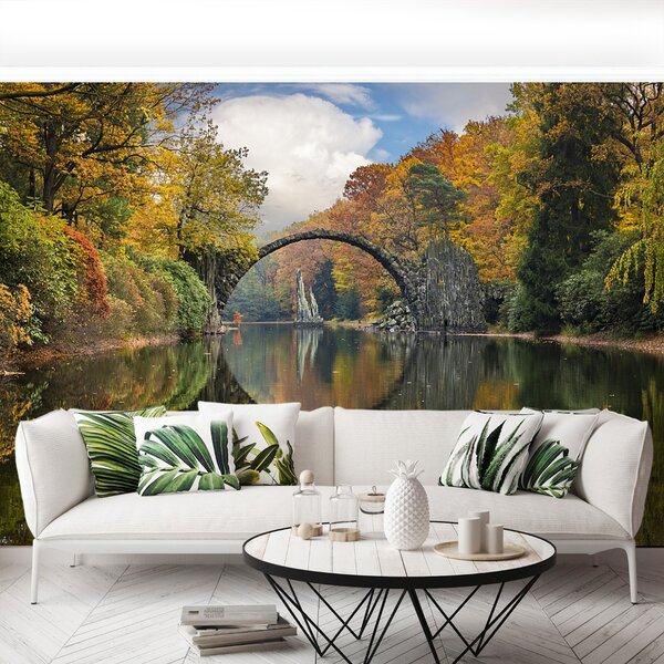 Fototapeta Vliesová Most kromlau 104x70 cm