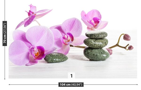 Fototapeta Vliesová Kúpele orchidea 104x70 cm