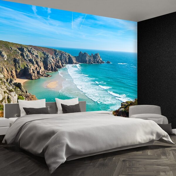Fototapeta Vliesová Pobrežie cornwallu 104x70 cm