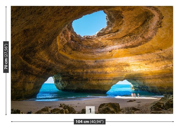 Fototapeta Vliesová Jaskyňa portugalsko 104x70 cm