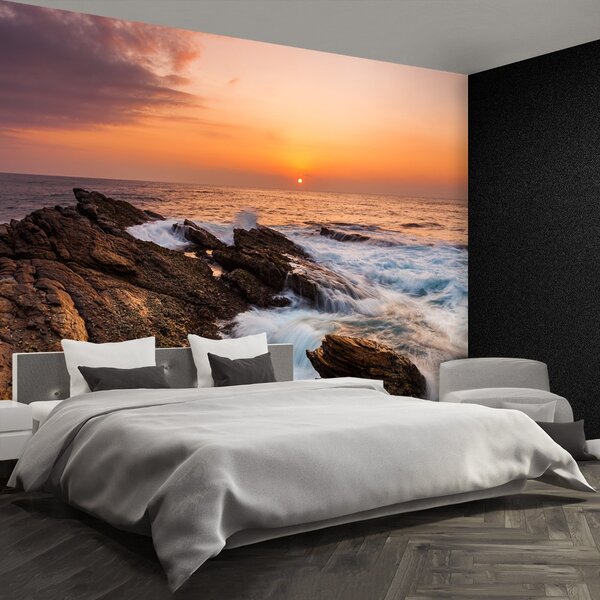 Fototapeta Vliesová Skalnaté pobrežie 104x70 cm