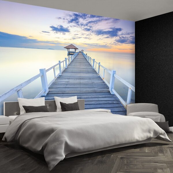 Fototapeta Vliesová Pier mora 104x70 cm