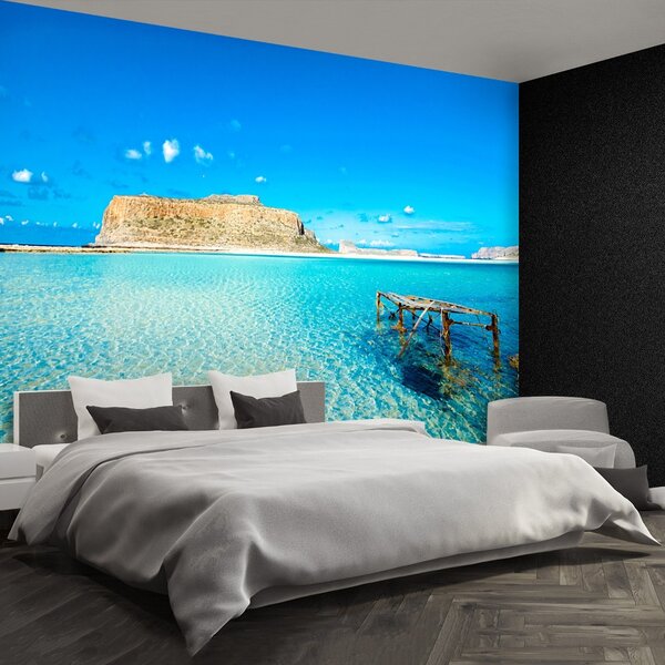Fototapeta Vliesová Lagoon grécko 104x70 cm