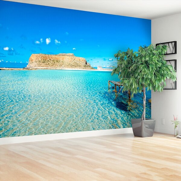 Fototapeta Vliesová Lagoon grécko 104x70 cm