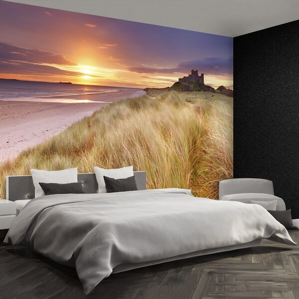 Fototapeta Vliesová Piesočné duny hrad 104x70 cm