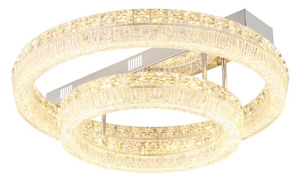 Stropné svietidlo LED 2700–6000K chrómová IP20 GLOBO lighting LAUREL 67387-60D