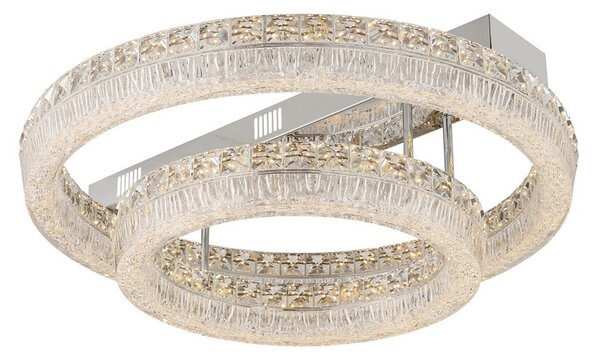 Stropné svietidlo LED 2700–6000K chrómová IP20 GLOBO lighting LAUREL 67387-60D