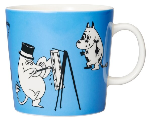 Arabia Hrnček Moomin 0,4l, modrý