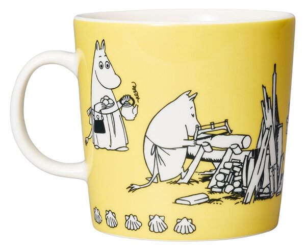 Arabia Hrnček Moomin 0,4l, žltý