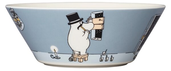 Arabia Miska Moominpappa 15cm, sivá