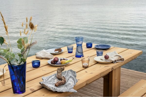 Iittala Poháre Kartio 0,21l, 2ks, ultramarínové modré