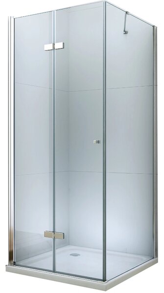 Mexen Lima, sprchovací kút 100 (dvere) x 50 (stena) cm, 6mm číre sklo, chrómový profil, 856-100-050-01-00