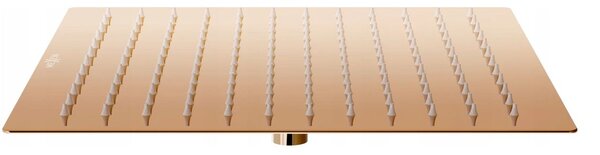 Mexen CUBE, podomietkové rameno 40cm + sprchová hlavica 30x30cm, ružovo-zlatá, 79112-60+79130-60