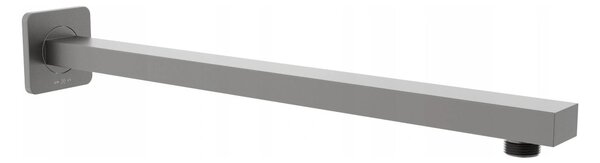 Mexen CUBE, podomietkové rameno 40cm + sprchová hlavica 30x30cm, grafitová, 79112-66+79130-66