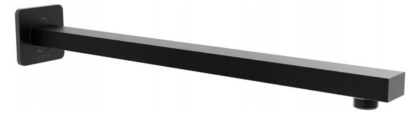 Mexen CUBE, podomietkové rameno 40cm + sprchová hlavica 30x30cm, čierna, 79112-70+79130-70
