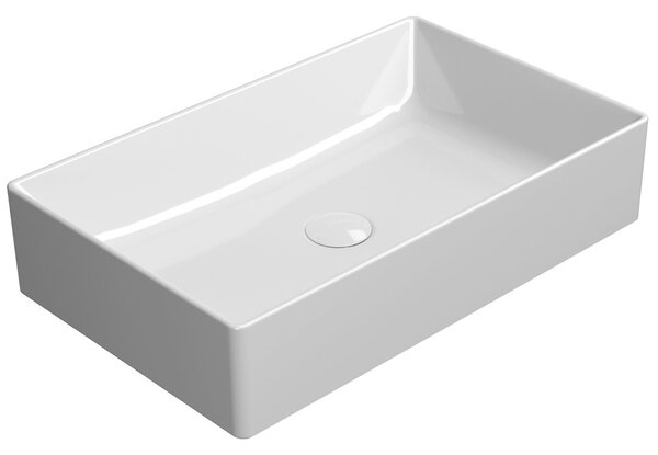GSI KUBE X keramické umývadlo na dosku, 60x37cm, biela ExtraGlaze