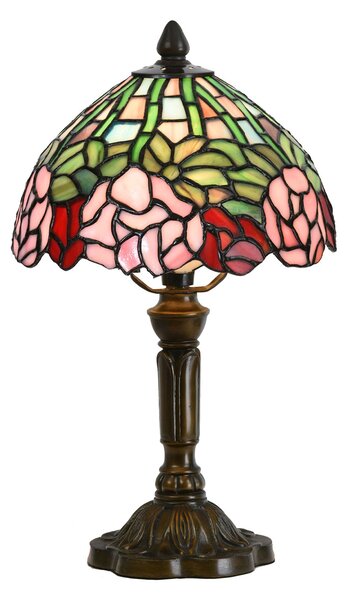 Stolná Tiffany lampa Fantina - Ø 21*39 cm - Clayre & Eef