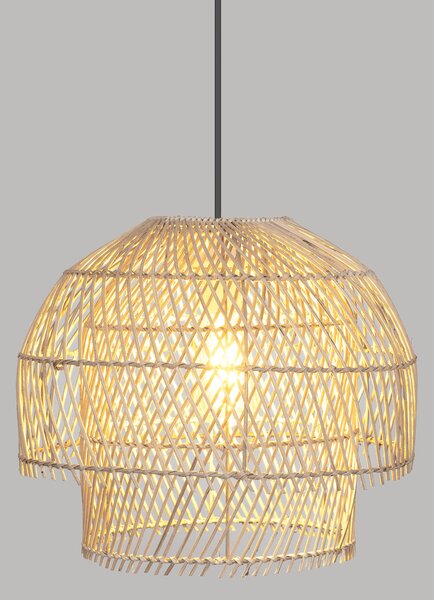 Závesná ratanová lampa KERY