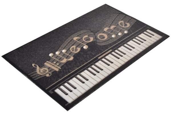 Conceptum Hypnose Rohožka Piano 40 x 60 cm čierna/biela