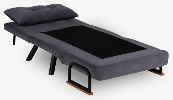 Hanah Home Rozkladacie kreslo Sando 60 cm šedé
