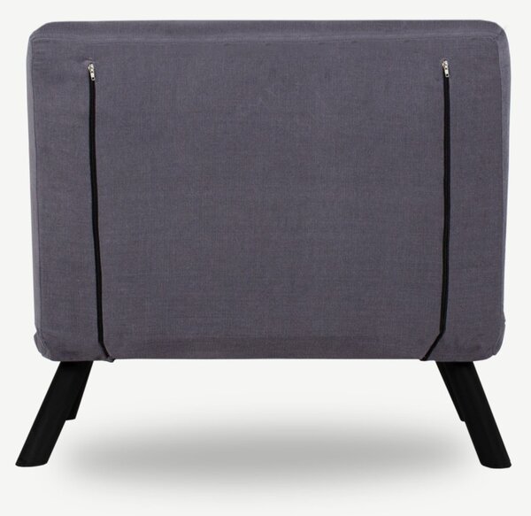Hanah Home Rozkladacie kreslo Sando 60 cm šedé
