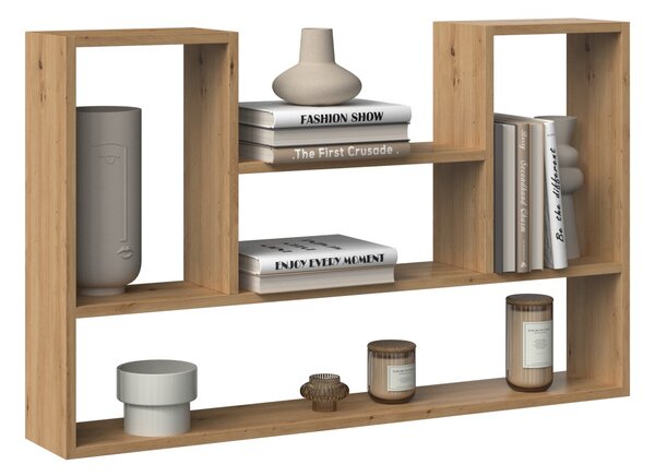 TP Living Závesná polica Bilbao 4P dub artisan