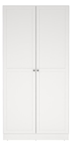 Biela šatníková skriňa 99x200x62 cm Billund – Tvilum