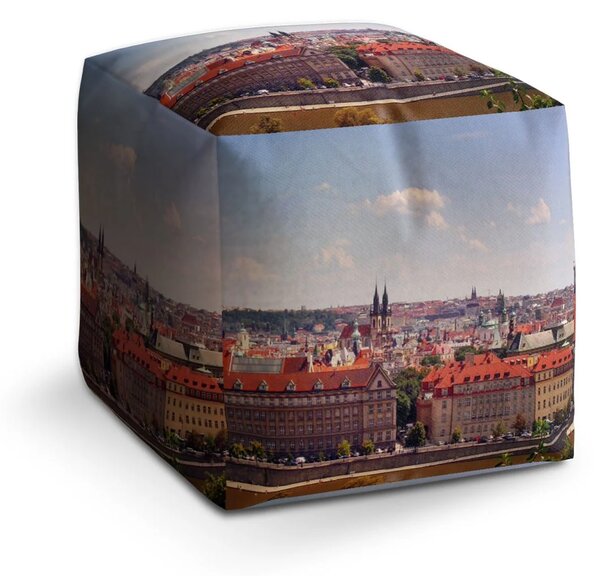 Sablio Taburet Praha - 40x40x40 cm