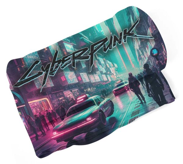 Sablio Deka Cyberpunk 2077 Mesto - 150x120 cm