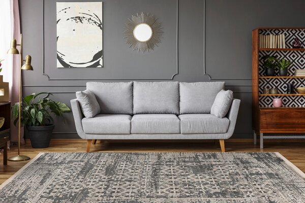 VINTAGE KOBEREC, 80/150 cm, sivá Kayoom - Online Only bytové doplnky, Online Only