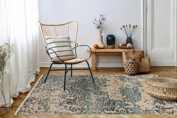 VINTAGE KOBEREC, 80/150 cm, modrá Kayoom - Online Only bytové doplnky, Online Only