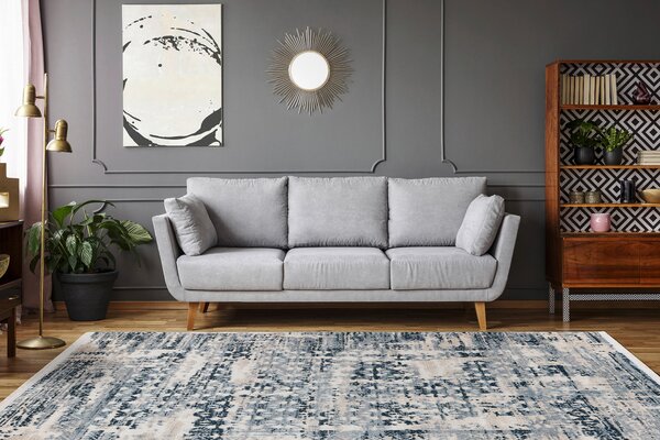 VINTAGE KOBEREC, 80/150 cm, modrá Kayoom - Online Only bytové doplnky, Online Only