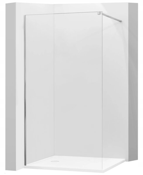 Mexen Kioto sprchová zástena Walk-In 8mm, 30x200 cm, číre sklo, 800-030-000-00-00